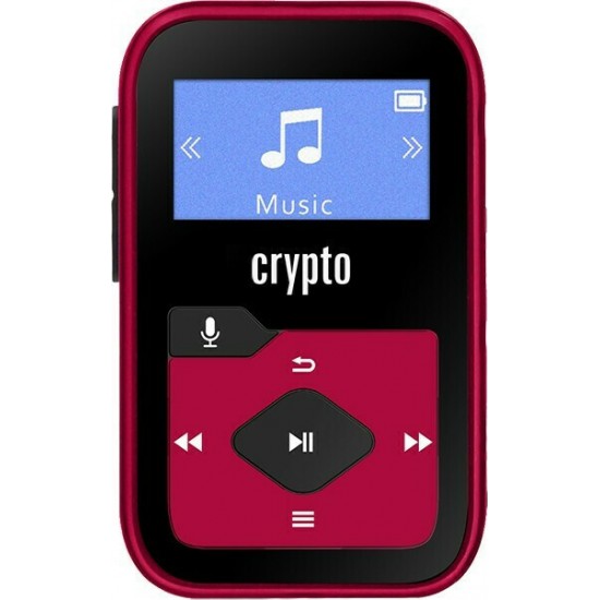 CRYPTO MP3 MP330 PLUS 32GB BLACK/ RED