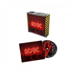 AC/DC 2020 POWER UP LIMITED TO ONE RUN BATTERY POWERED LIGHT BOX CASE SOFT PACK CD 1 