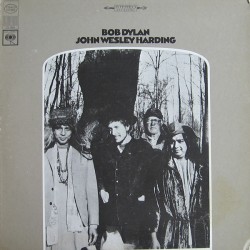 BOB DYLAN JOHN WESLEY HARDING (2010 MONO VERSION) EX-US WHITE VINYL LP