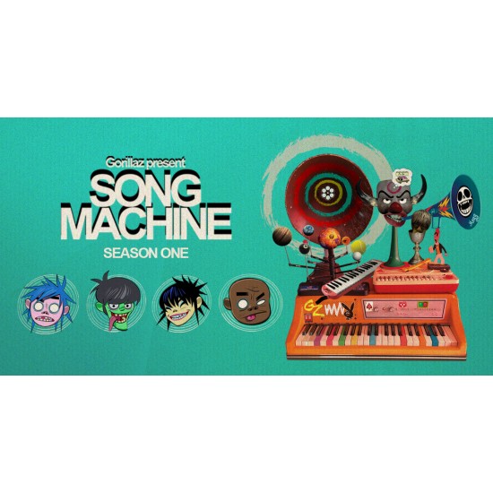 GORILLAZ 2020 PRESENTS SONG MACHINE SEASON 1 2LP+ 1CD LIMITED BOX