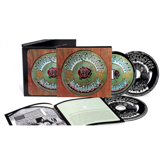 GRATEFUL DEAD AMERICAN BEAUTY 50 ANNIVERSARY 3 CD LIMITED DIGIPACK IN O CARD 