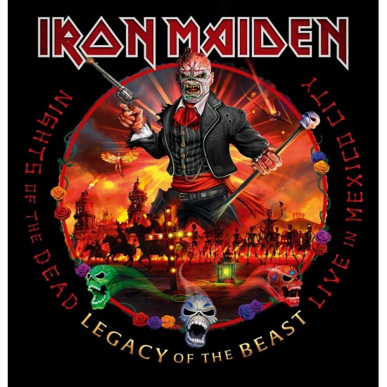 IRON MAIDEN 2020 NIGHTS OF THE DEAD LEGACY OF THE BEAST LIVE IN MEXICO CITY 2CD DIGI