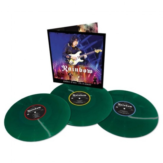 RICHIE BLACKMORE S RAINBOW MEMORIES IN ROCK LIVE IN GERMANY COLOURED 3 LP