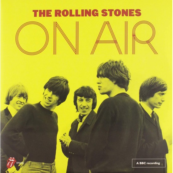 ROLLING STONES ON AIR 2LP YELLOW