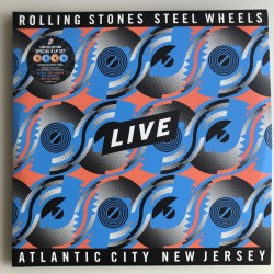 ROLLING STONES STEEL WHEELS LIVE 4 LP