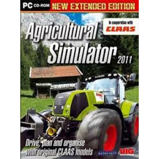 AGRICULTURAL SIMULATOR IN COOPERATION WITH CLAAS PC CD ROM NEW EXTENDED EDITION