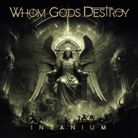 WHOM GODS DESTROY INSANIUM  STANDARD  JEWELCASE  CD LIMITED