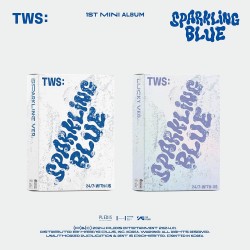 TWS (TWICE) K POP SPARKLING BLUE 1ST MINI ALBUM LUCKY VERSION CD LIMITED 