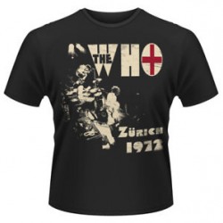 THE WHO T SHIRT ZURICH 72 MALE S