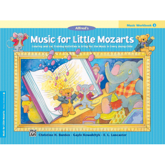 ALFRED S MUSIC FOR LITTLE MOZARTS MUSIC LESSON BOOK 3