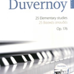 DUVERNOY J.P. 25 elementary studies op. 176.