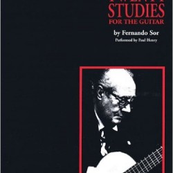 SOR FERNANDO TWENTY STUDIES FOR THE GUITAR ANDRES SEGOVIA EDITION 