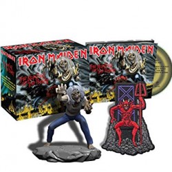 IRON MAIDEN THE NUMBER OF THE BEAST DLX CD WITH FIGURE 2018