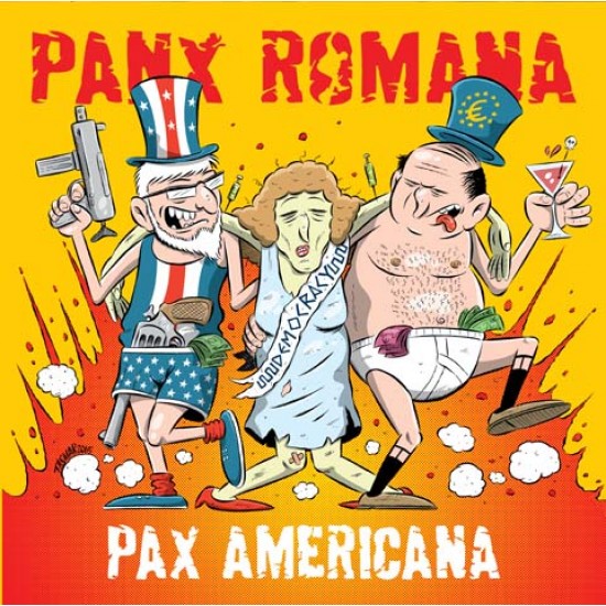 PANX ROMANA 2016 PAX AMERICANA LP + CD+ BOOK