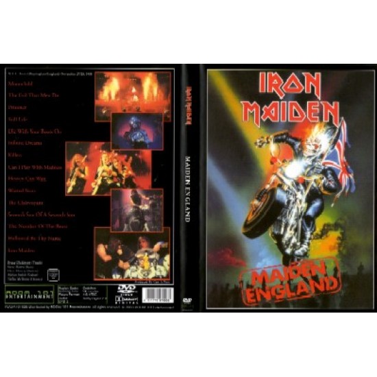 iron maiden england dvd