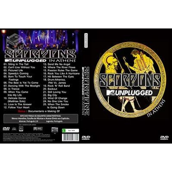 scorpions mtv unplugged in athens dvd