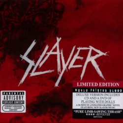 slayer world painted blood limited deluxe edition cd dvd