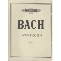 BACH J. S. INVENTIONEN KLAVIER/ PIANO CZERNY