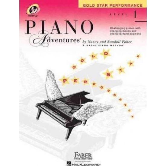 PIANO ADVENTURES by Nancy and Randall Faber LEVEL 1 PERFORMANCE BOOK