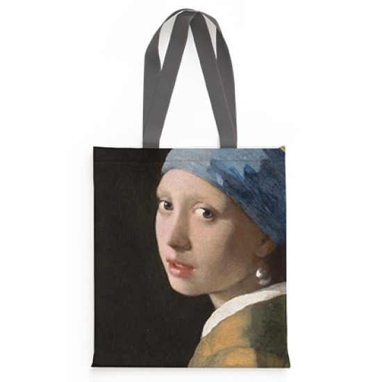 ΤΣΑΝΤΑ ΥΦΑΣΜΑΤΙΝΗ ΣΟΥΕΤ VERMEER GIRL WITH THE PEARL EARRING