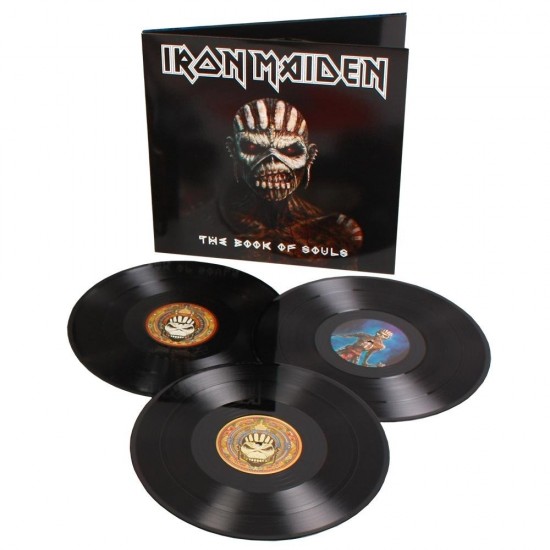 IRON MAIDEN THE BOOK OF SOULS 3 LP