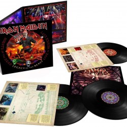 IRON MAIDEN 2020 NIGHTS OF THE DEAD LEGACY OF THE BEAST LIVE IN MEXICO CITY 3LP LIMITED