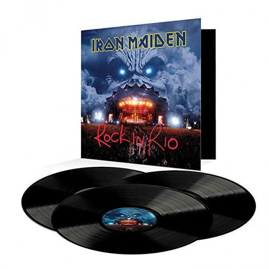 IRON MAIDEN ROCK IN RIO 3 LP