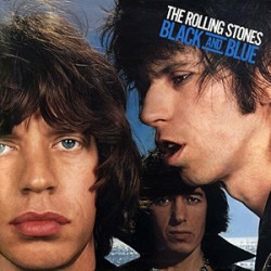 ROLLING STONES BLACK AND BLUE LP