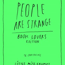 PEOPLE ARE STRANGE BOOK LOVERS EDITION 16 CARD POSTALS LITTLE MISS GRUMPY