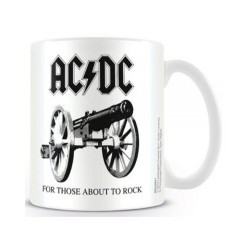 AC DC FOR THOSE ABOUT TO ROCK MUG