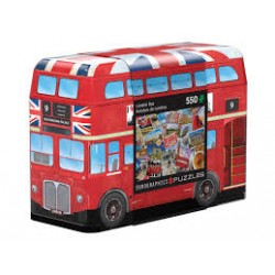 LONDON BUS TIN PUZZLE