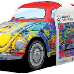 VW BEETLE SPLASH TIN PUZZLE