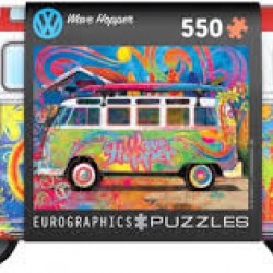VW BUS TIN WITH PUZZLE 