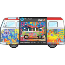 VW BUS TIN WITH PUZZLE 