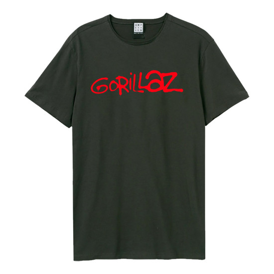 GORILLAZ LOGO BLACK T SHIRT MALE M