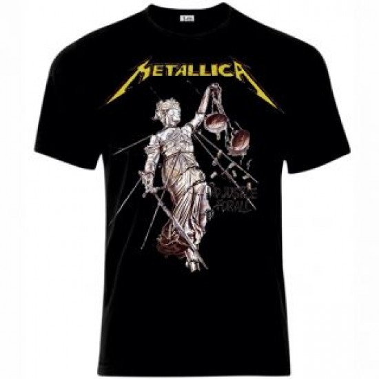 METALLICA ... AND JUSTICE FOR ALL T SHIRT MALE M