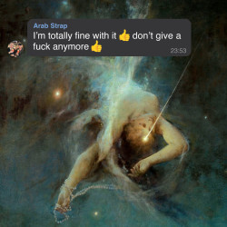 ARAB STRAP   I'M TOTALLY FINE WITH IT ???? DON'T GIVE A FUCK ANYMORE ???? LP  LIMITED EDITION