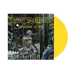 IRON MAIDEN SOMEWHERE IN TIME (LTD YELLOWLP) LP LIMITED