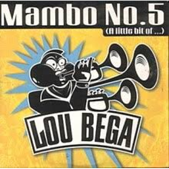 LOU BEGA MAMBO NO 5 CD SINGLE