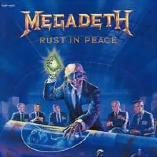MEGADETH RUST IN PEACE CD LIMITED