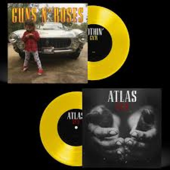 GUNS ‘N’ ROSES  NOTHIN’/ATLAS 7" LP LIMITED