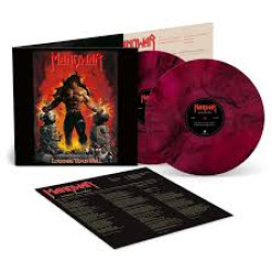 MANOWAR LOUDER THAN HELL 2 LP LIMITED MAGENTA