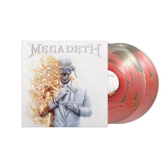 MEGADETH MEGADETH INDIE EXCLUSIVE LP LIMITED RED ORGANZA