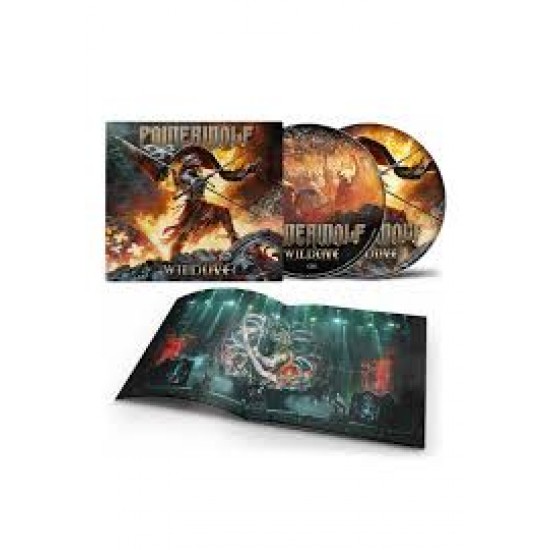 POWERWOLF WILDLIVE LIVE AT OLYMPIA HALLE 2 CD LIMITED
