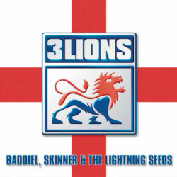 BADDIEL SKINNER & LIGHTNING SEEDS THREE LIONS LP LIMITED COLOURED
