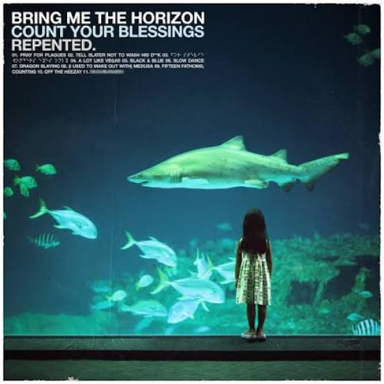 BRING ME THE HORIZON COUNT YOUR BLESSINGS / REPENTED LP LIMITED