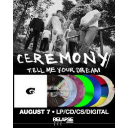 CEREMONY TELL ME YOUR DREAM CD LIMITED