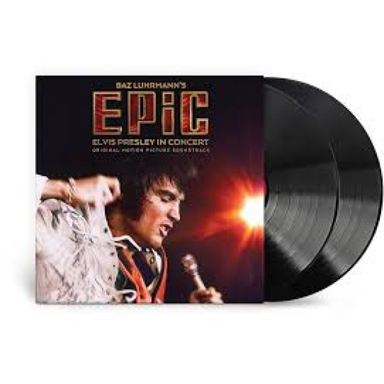 ELVIS PRESLEY EPIC IN CONCERT ORIGINAL MOTION PICTURE SOUNDTRACK OST 2 LP LIMITED
