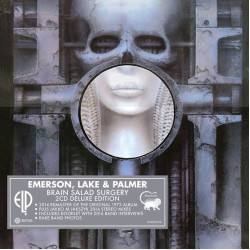 EMERSON, LAKE & PALMER – BRAIN SALAD SURGERY DELUXE 2 CD LIMITED