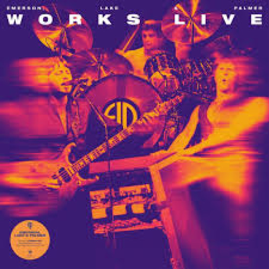 EMERSON LAKE & PALMER – WORKS LIVE, CANADA 1977 2 CD LIMITED